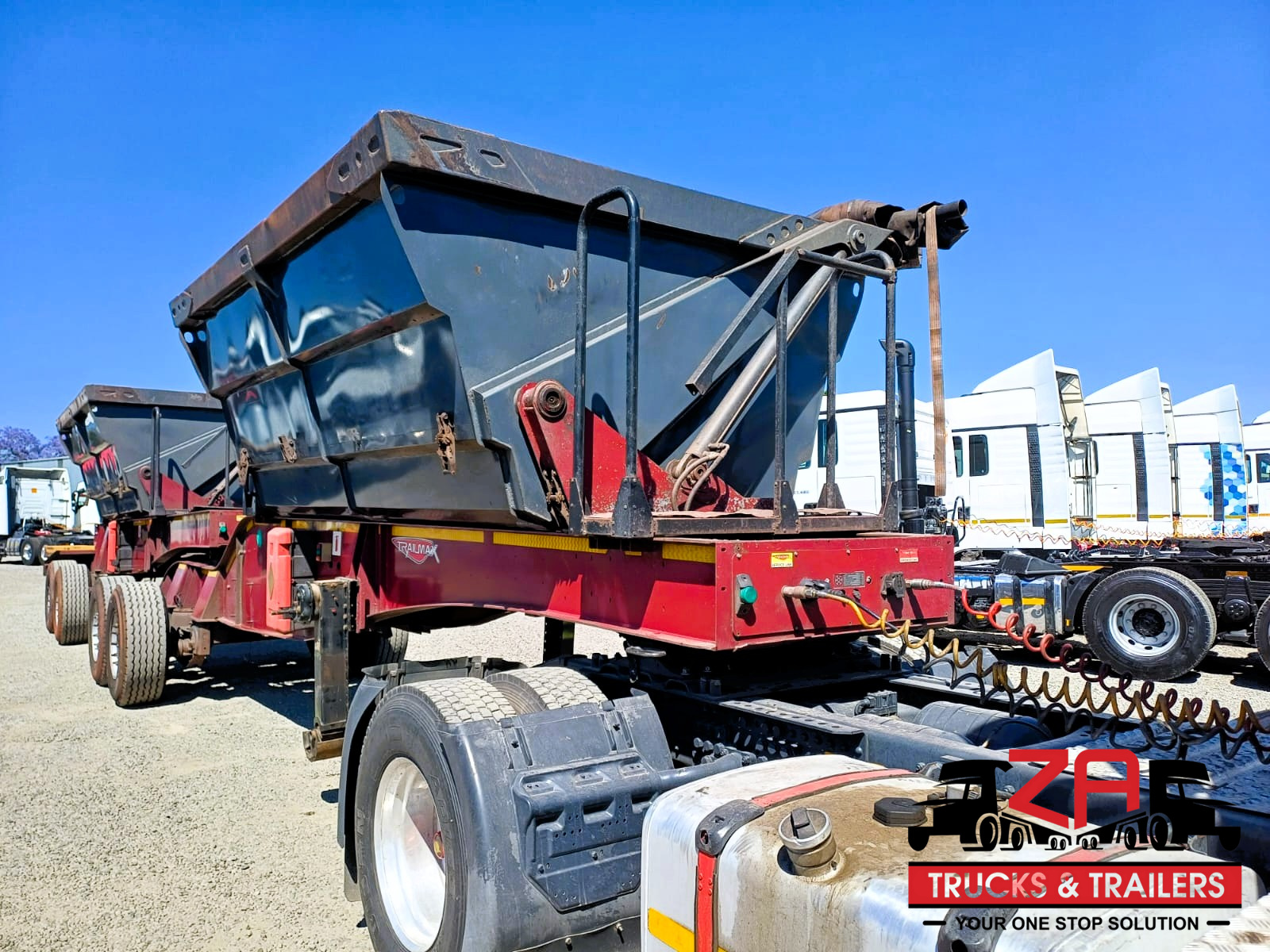 2021 TRAILMAX 18 CUBE SIDE TIPPER TRAILER #53323